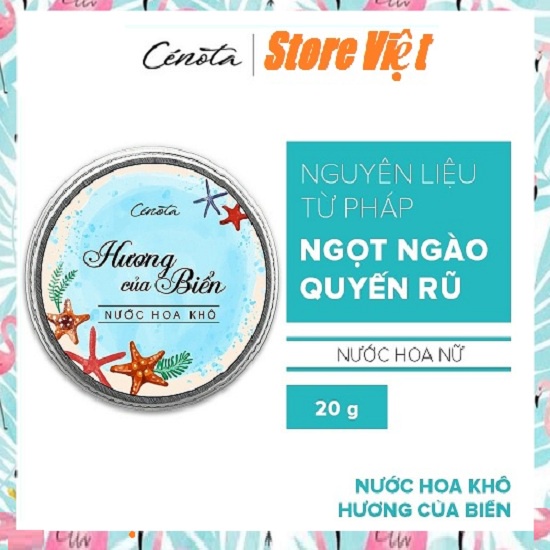 Nước hoa khô Cenota hương của biển, hương thơm đầy lôi cuốn 15g