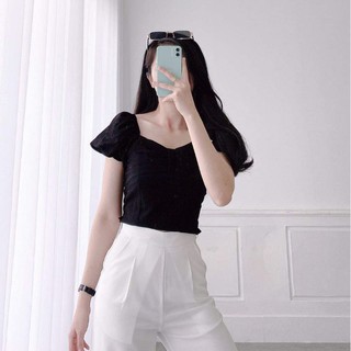 Áo WONDERHOUSE nơ chéo ngực