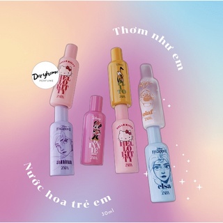 Nước hoa bé gái và bé trai Zara - HOẠT HÌNH 30ml