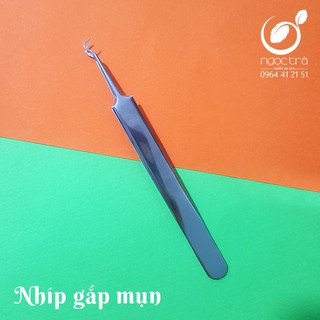 HOẢ TỐC HCM - Nhíp gắp mụn inox | Ngọc Trà HCM