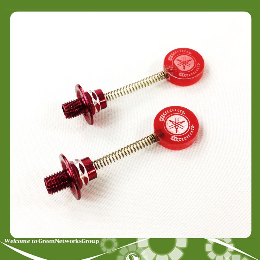 Ốc chân kính 10 ly lò xo lúc lắc dành cho xe máy Greennetworks (2 cái )
