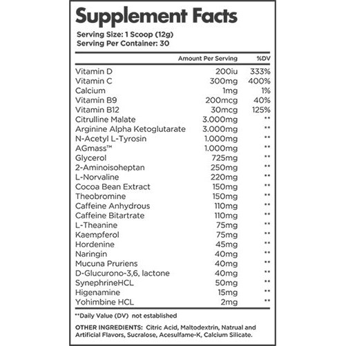 Znutrition Dark Devil Preworkout 30 Lần Dùng - Chính hãng