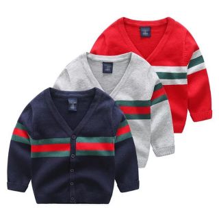 Áo len cổ tim cài cúc
