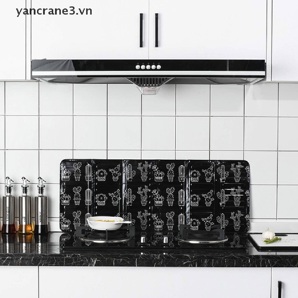 {Home} Kitchen Stove Foil Plate PreventOil Splash Cooking Hot Baffle Specialty Tool {yancrane3.vn}