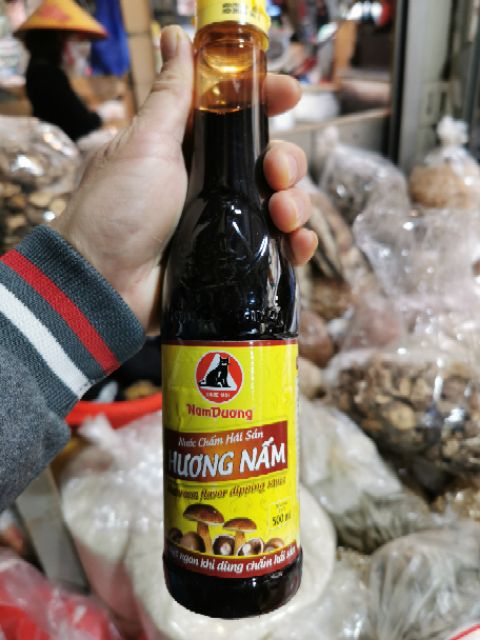 Xì dầu hương nấm. Nam dương hải sản 500ml