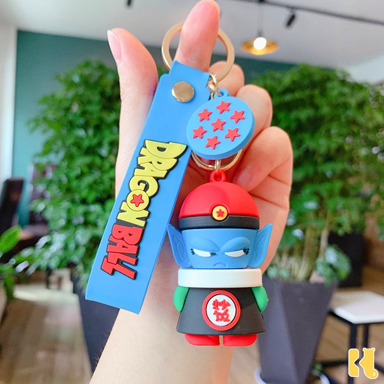Móc Khóa Silicon Hình Nhân Vật Hoạt Hình Dragon Ball