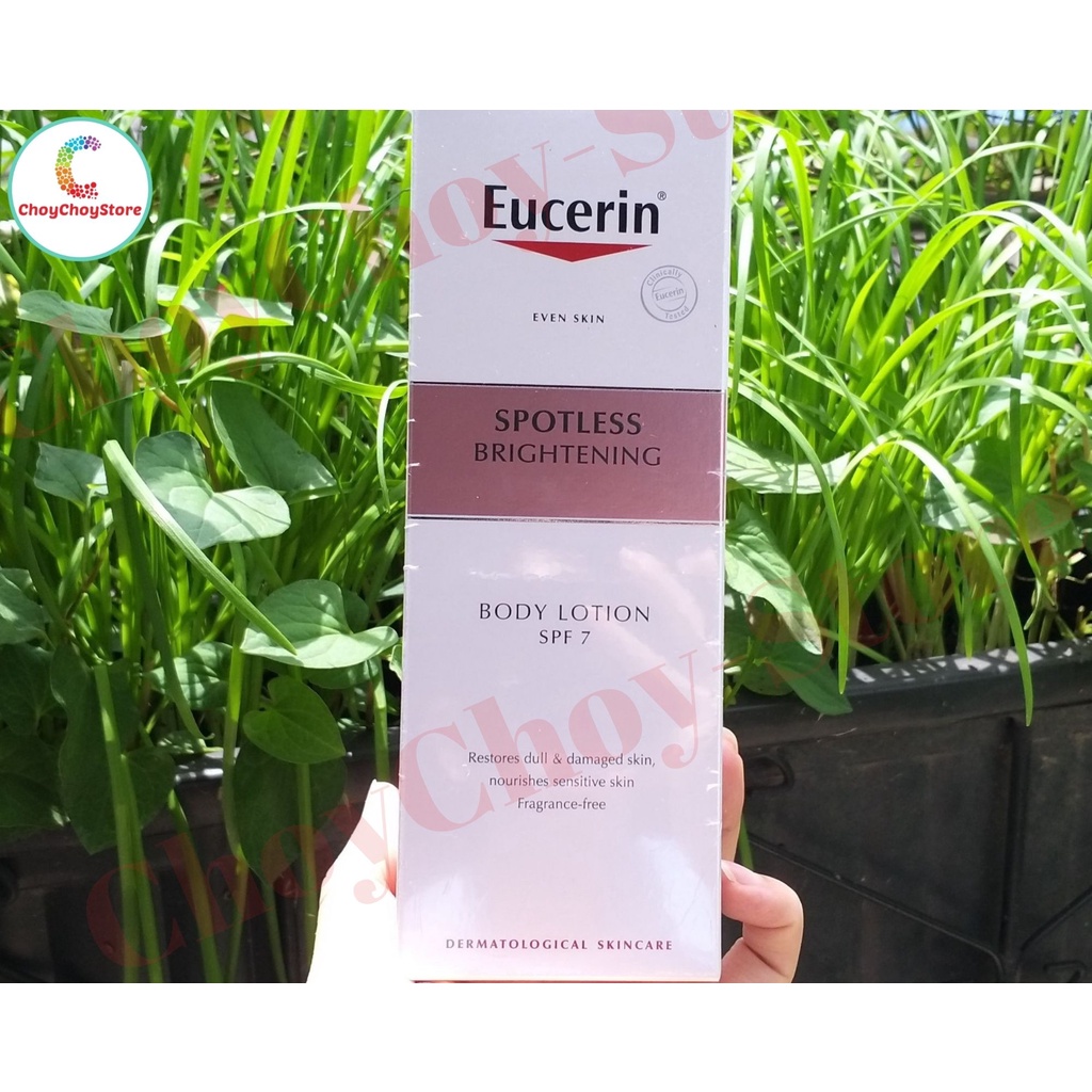 [TEM CTY]  Sữa Dưỡng Thể EUCERIN Spotless Brightening Body Lotion SPF7 250mL - Trắng Da Toàn Thân