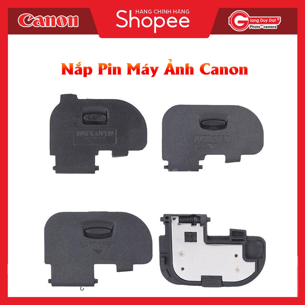 Nắp Pin Máy Ảnh Canon 6D, 6D mark II, 7D, 70D - Chính Hãng Canon