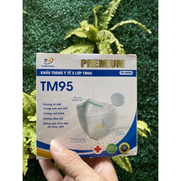 Khẩu trang N95 Tuấn Minh có van