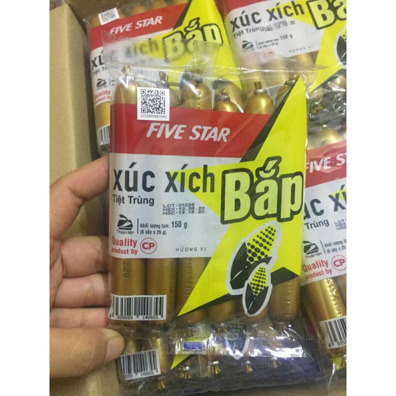 xúc xích bắp