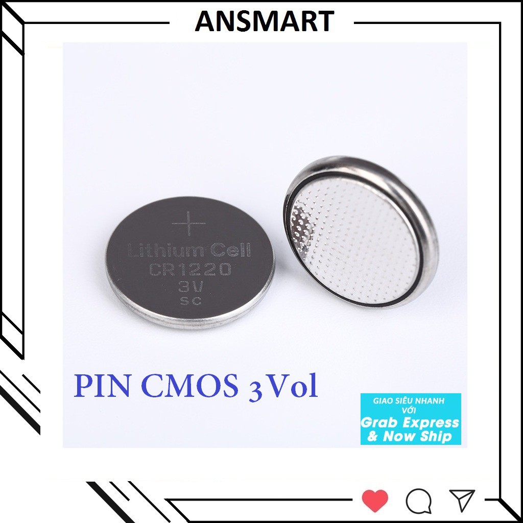 Vỉ 5 Viên Pin CMOS máy tính CR2032 Lithium 3V Pin cho Máy tính, cân điện tử, thiết bị cầm tay( ANSMART )