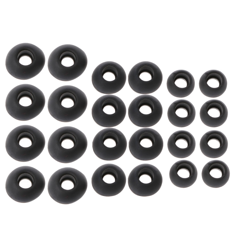 Bộ 12 Cặp Nút Silicone Mềm Thay Thế Cho Tai Nghe