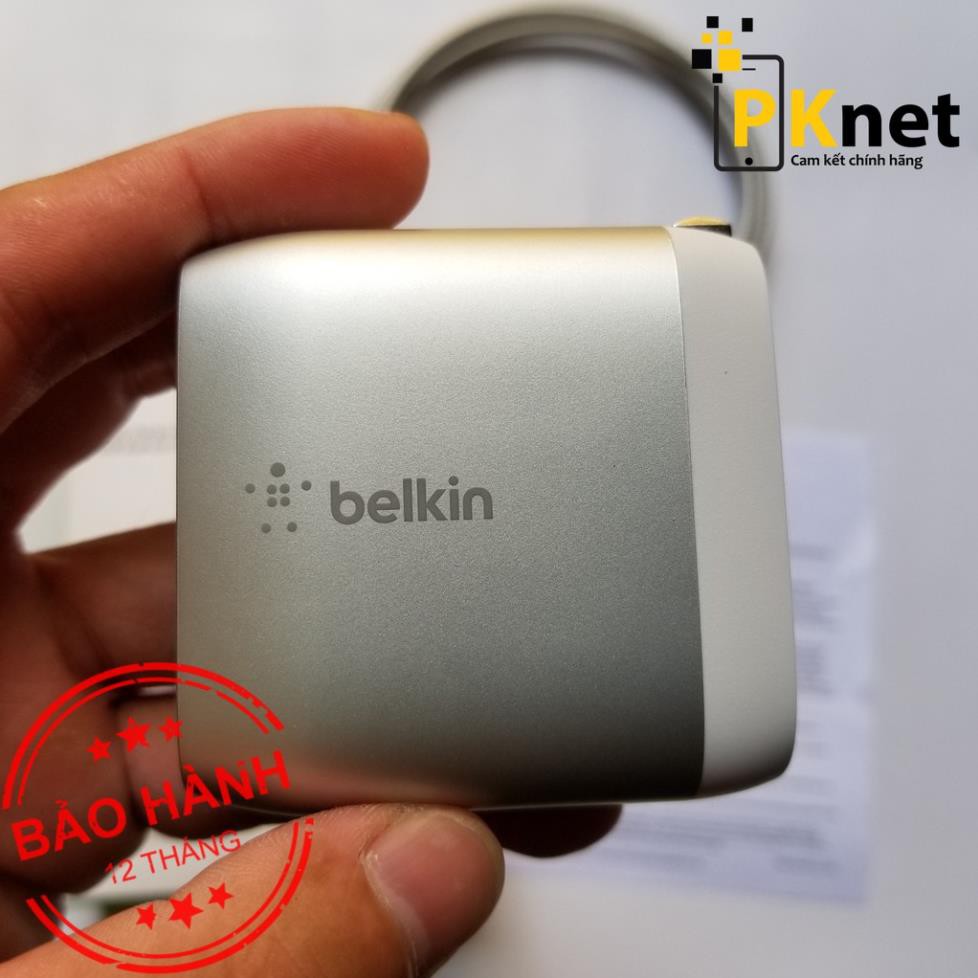 [Hàng xuất dư] Củ Sạc Belkin Boost Charge 24W Dual Usb chính hãng thương hiệu Mỹ.