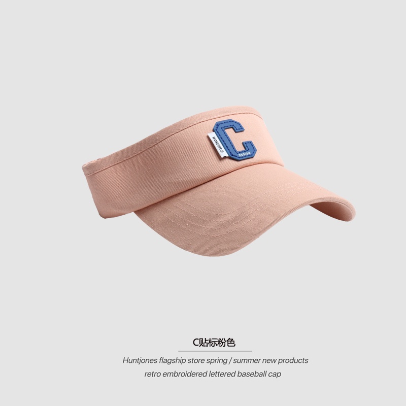 Mũ Lưỡi Trai Hở Chóp In Chữ C Phong Cách Hàn Quốc Chống Nắng Mùa Hè Dễ Phối Đồ