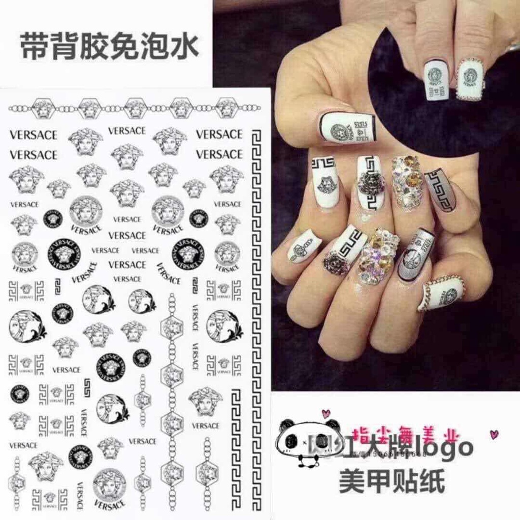Sticker dán móng tay thương hiệu làm nail siêu đẹp