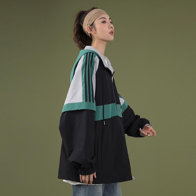 Áo Khoác Thể Thao Hai Mặt Có Nón Phong Cách Rockmagic 2020 Cho Nữ | BigBuy360 - bigbuy360.vn