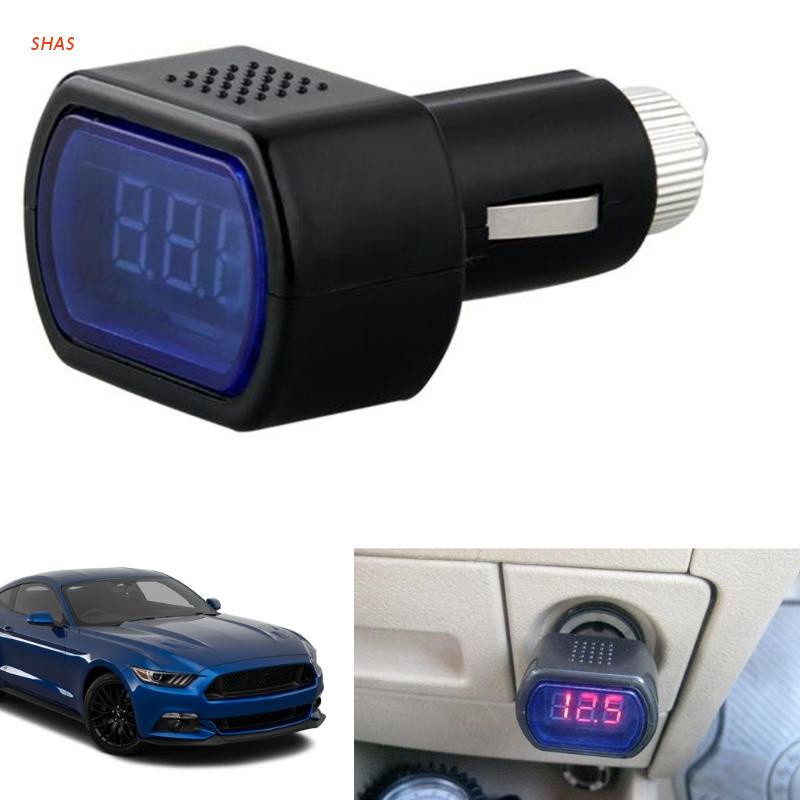 Vôn Kế Kỹ Thuật Số 12v Chuyên Dụng Cho Bảng Điều Khiển Động Cơ Xe Hơi Sử Dụng Năng Lượng Mặt Trời