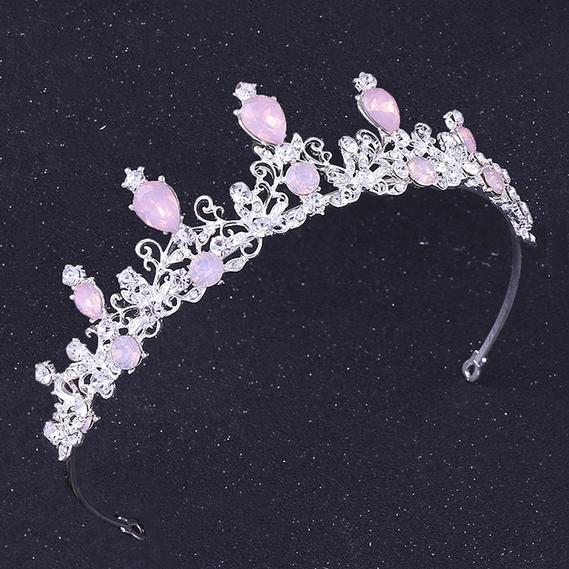 Vương Miện Đính Đá 5 Màu Sắc Xinh Xắn Cho Nữ