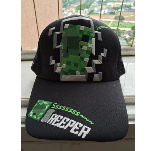Mũ Lưỡi Trai In Hình Hoạt Hình minecraft Cho Bé