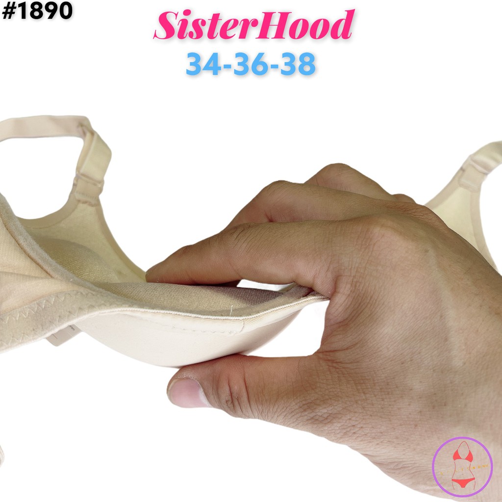 Áo ngực Thái Lan SisterHood trơn mịn mút kép nâng đẩy ngực, form áo cực đẹp thích hợp mặc áo dài