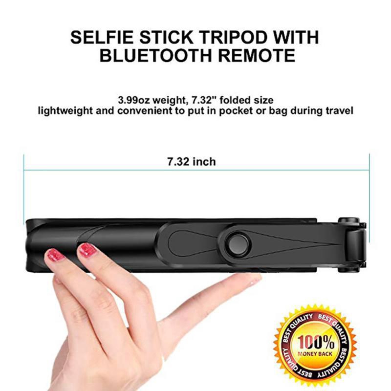 Gậy Chụp Ảnh Selfie Xoay 360 Độ Xt09 Kết Nối Bluetooth Cho Điện Thoại