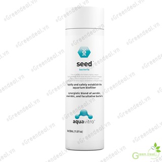 AQUAVITRO - Seed (Chai 350 ml) | Vi sinh cao cấp hồ cá thủy sinh