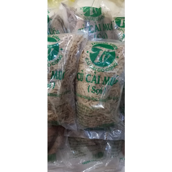 1 Kg Củ cái muối -Xá Bấu nguyên củ