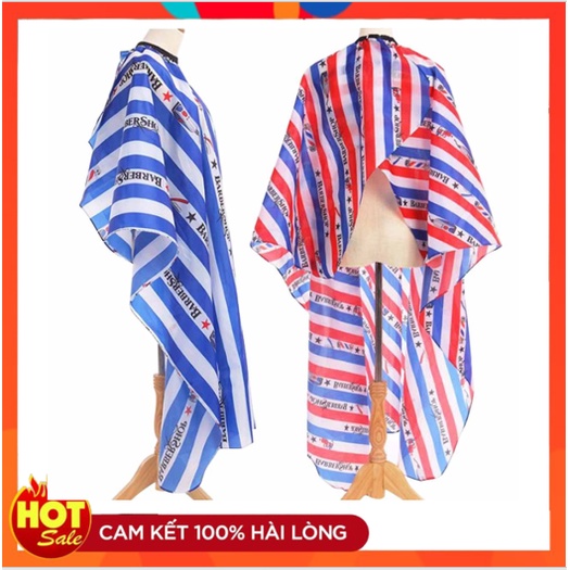 Áo choàng cắt tóc nam nư NK8 kích thước 140x160 bản to