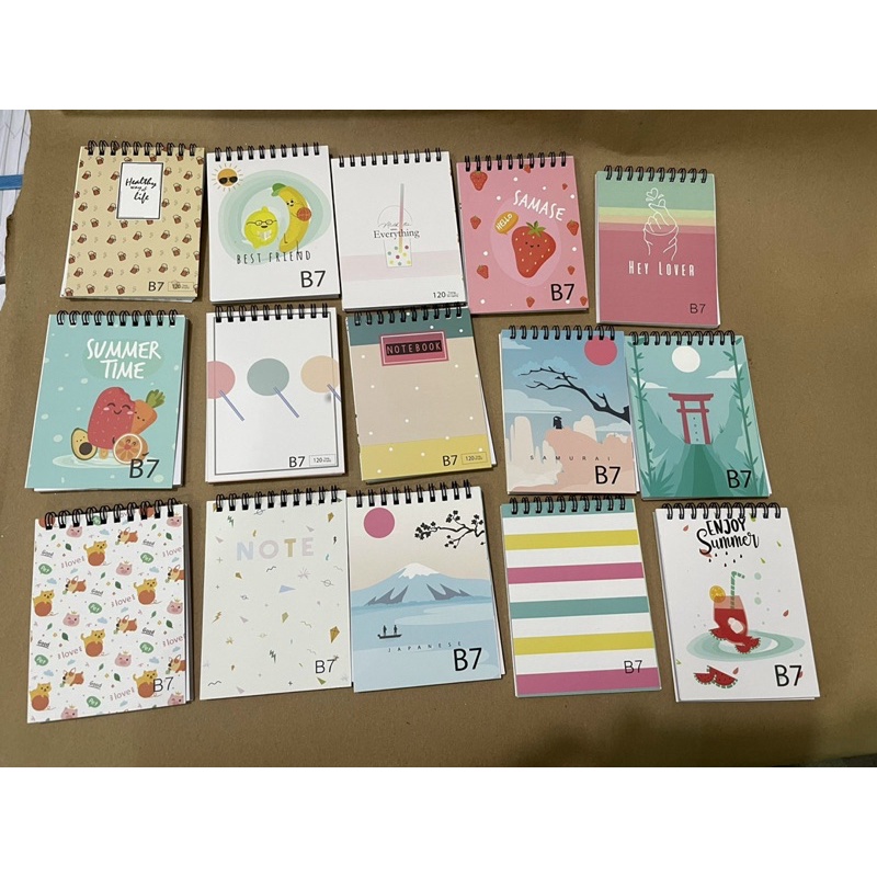 Sổ lò xo A7-B7-A6-A5  - Tienphatbook