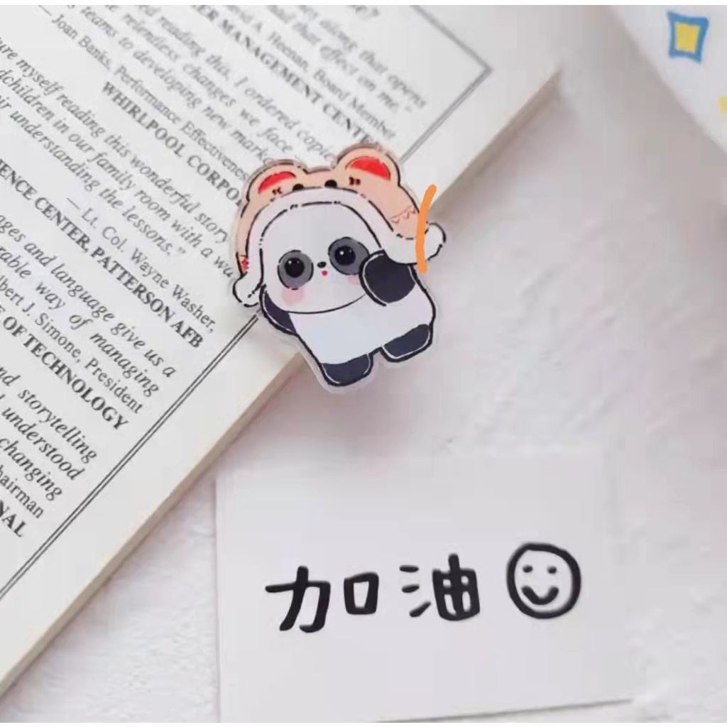 Kẹp Tóc Hình Gấu Trúc Nhỏ Nhắn Dễ Phối Đồ Thời Trang 2022