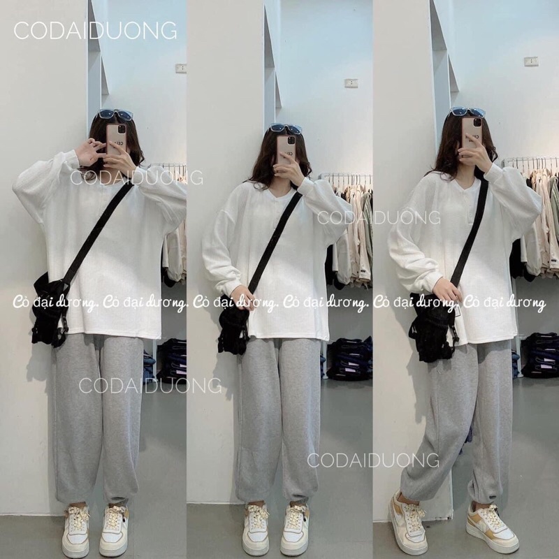 Áo bo tăm len  mỏng dài tay thu đông cúc bánh bèo 2 màu trắng đen  nhẹ nhàng ullzang Bibi.store.99 - ảnh thật cuối | BigBuy360 - bigbuy360.vn