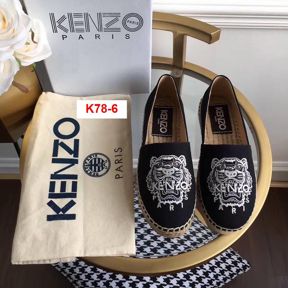 K78-6 Kenzo siêu cấp giày lười đế cói