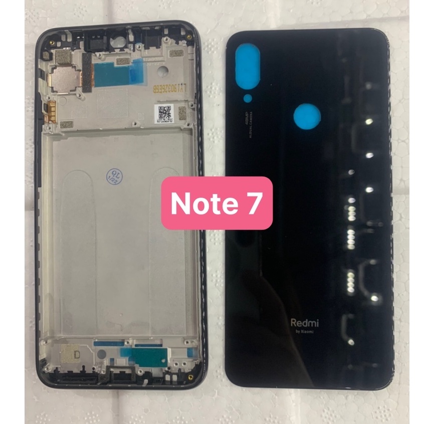 BỘ VỎ/ KHUNG XƯƠNG/ KÍNH LƯNG ĐIỆN THOẠI XIAOMI REDMI NOTE 7 ZIN MỚI-XIAOMI