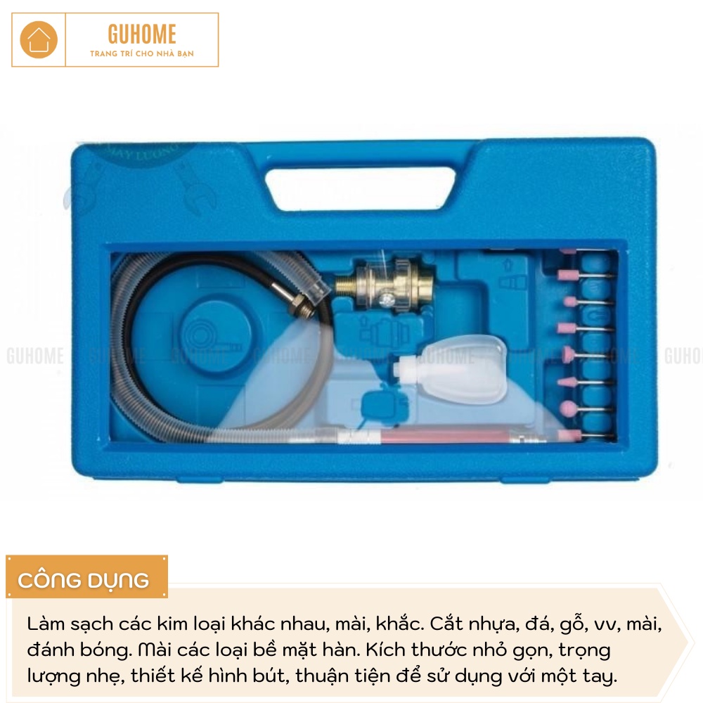 Bộ máy mài hơi cầm tay dạng bút