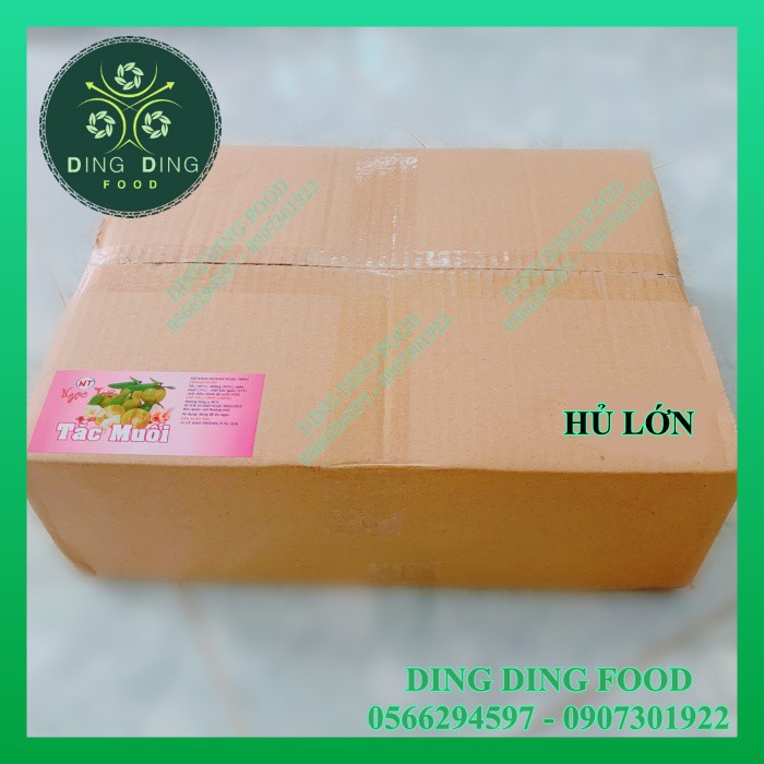 [ 1 Hủ / 1Kg ] Tắc Muối Sợi Ngọc Trân - DING DING FOOD