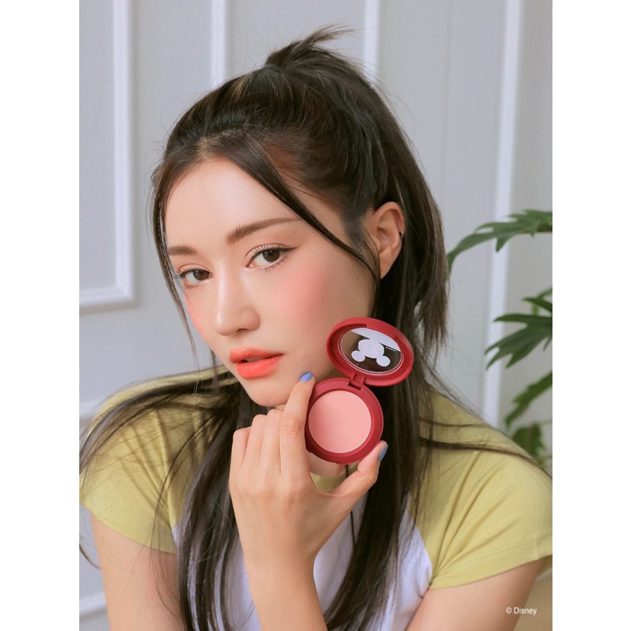 Phấn má hồng bám siêu lâu Mickey 3.CE Dis.ney Face Blush 5g - Phiên bản giới hạn Disney HanZy Store