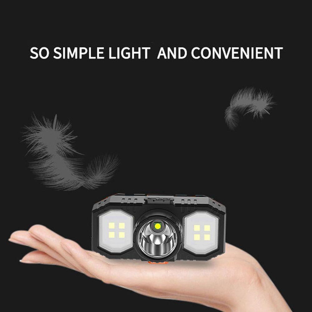 Đèn Pin Đeo Đầu Siêu Sáng 18650 Lithium Thiết Kế Nhỏ Gọn Tiện Dụng Mang Theo Cắm Trại / Dã Ngoại
