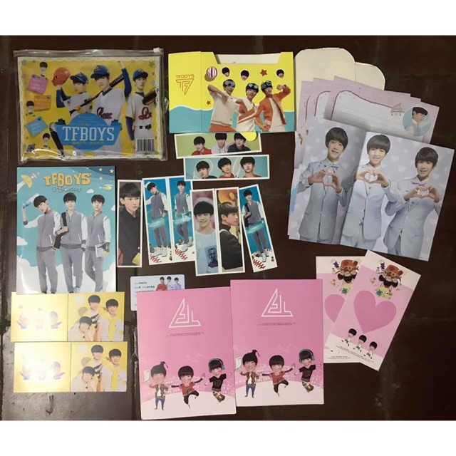 (5 idol) Túi quà tặng set quà tặng tfboys quà tặng dương dương quà tặng exo lý dịch phong luhan