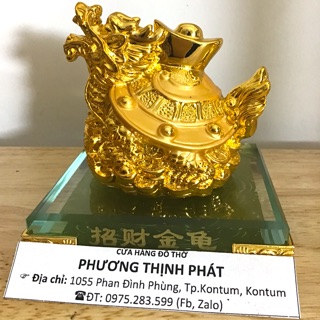 Rồng Rùa Long Quy Phong Thuỷ Đế Kính