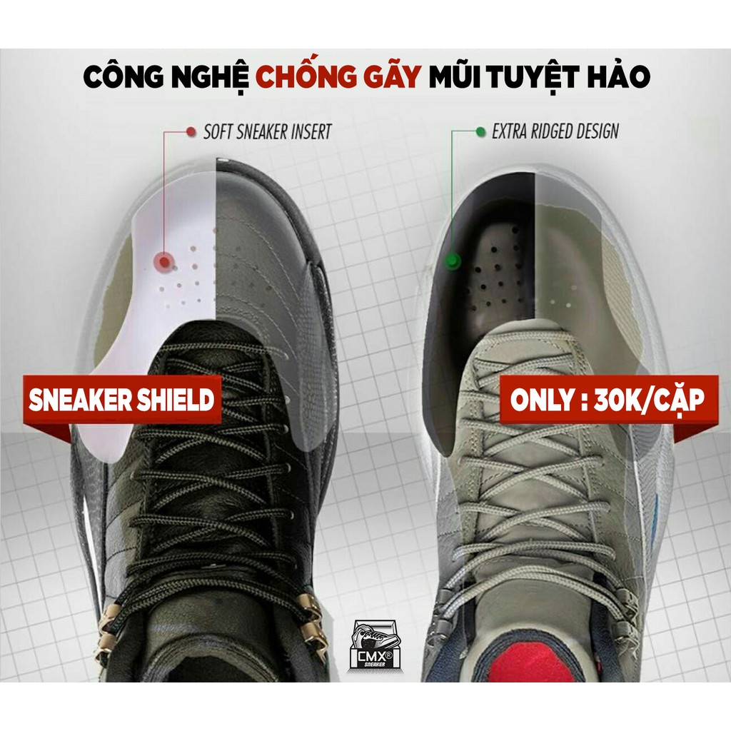 😘 [ HÀNG CHÍNH HÃNG ] Miếng Bảo Vệ Mũi Giày Chống Gãy SNEAKER SHIELD