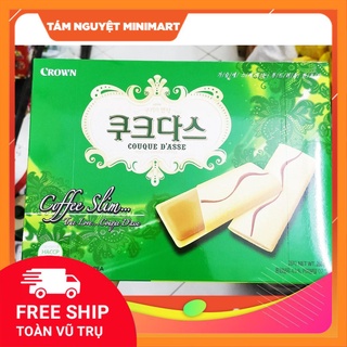 BÁNH CROWN HÀN QUỐC 288G COFFEE/VANI