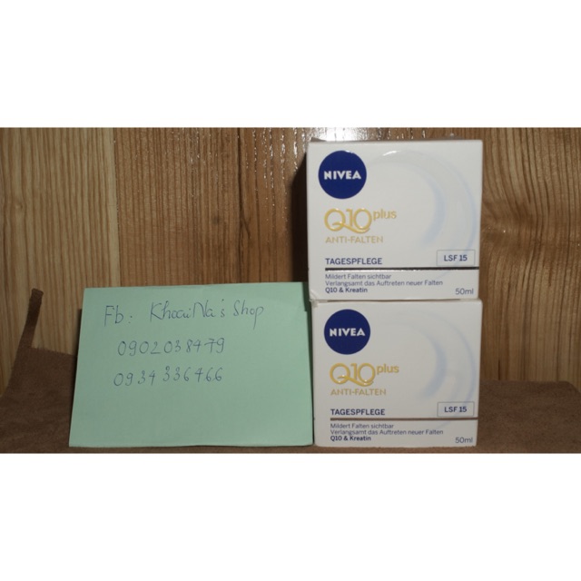 Kem dưỡng da Nivea Q10 plus