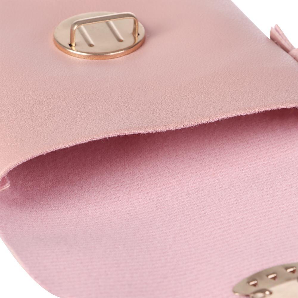 UUMIR Túi Đeo Chéo Mini Bằng Da PU Màu Trơn Thời Trang Cho Nữ Ốp