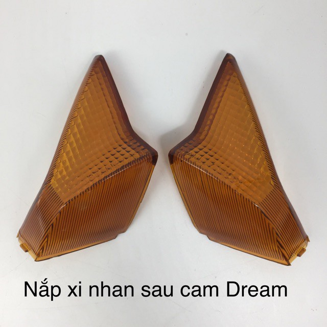 Nắp hậu, chụp đèn xi nhan Dream Thái màu Trắng/Cam