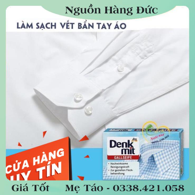 Xà phòng tẩy trắng cổ áo Denkmit 100g của Đức -Nội địa Đức Đủ Bill