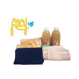 Combo Cốt gừng nghệ+muối thảo dược+đai quấn+gen nịt bụng
