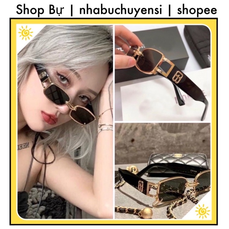 MẮT KÍNH BALEN GA ĐEN GỌNG VÀNG SIÊU PHẢM THỜI TRANG