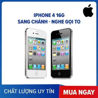 điện thoại Iphone 4S 16G Quốc tế - Full Zalo Facebook youtube, nghe gọi tốt