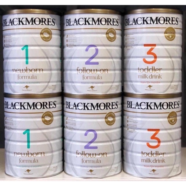 Sữa Blackmore 1,2,3 Úc date 3/2020