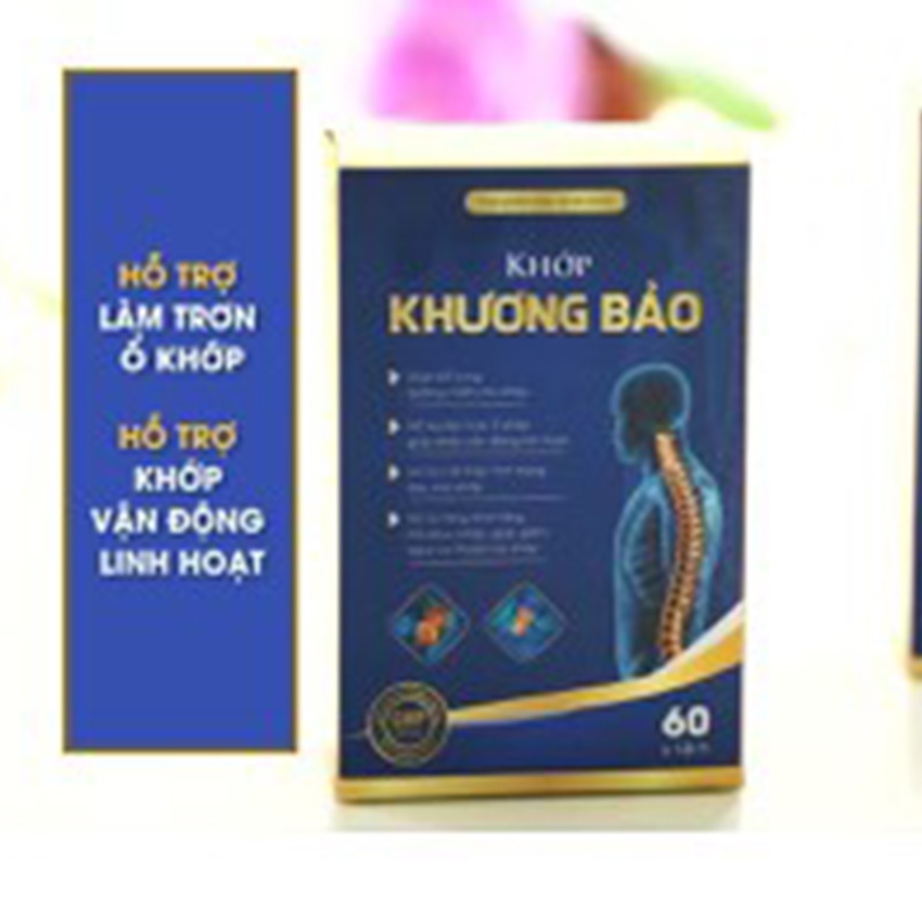 Khớp khương Bảo - Hỗ trợ xương khớp thoái hóa cột sống Hộp 60 Viên - Gia Hân